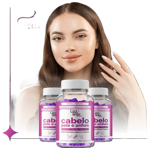 Cabelo, Pele & Unhas - Lizz ante Nutri