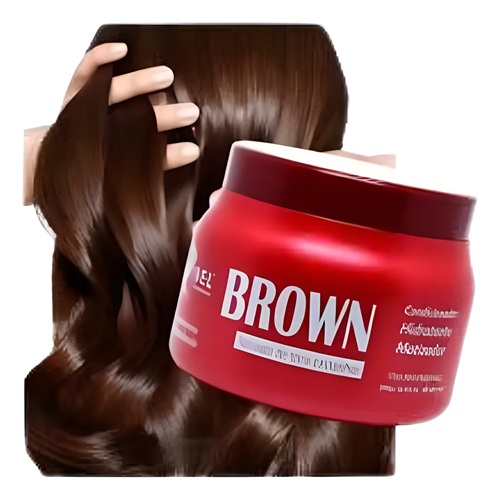 Brown Mascara Capilar Matizadora Castanho 500g Castanho