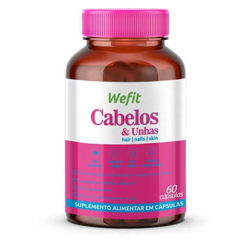 Wefit Cabelos e Unhas (60 Cápsulas)
