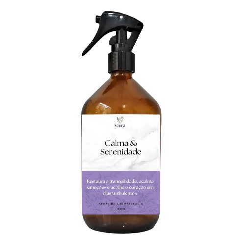 Spray Terapêutico Calma E Serenidade 100ml – Aromaterapia
