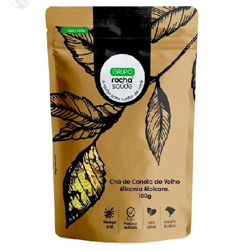 Chá Natural Canela de Velho Rocha Saúde 100g Ervas sem Agrotóxicos