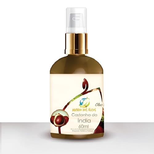 Oleo De Castanha Da India - Frasco Com 60ml