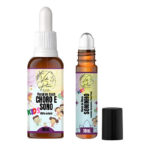 Kit Sono Kids - Floral De Bach + Blend Óleo Essencial