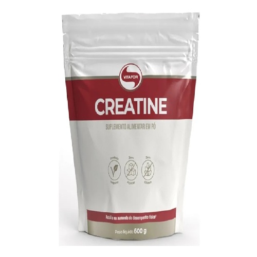 Suplemento Alimentar Creatine Sem Sabor 600g Vitafor