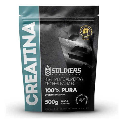 Creatina Monohidratada 100% Pura 500g