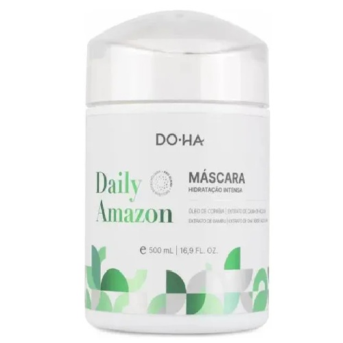 Mascara Hidratante Daily Amazon Oleo De Copaiba Reconstrução