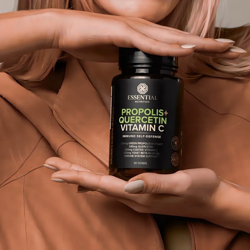 Immuno Própolis + Vitamin C + Quercetina Essential Nutrition