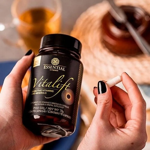 Polivitaminico Vita Lift Essential Nutrition - (90 Capsulas
