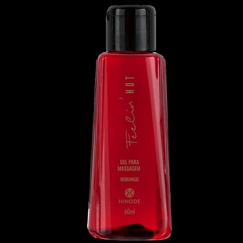 Gel Para Massagem Feelin Hot Morango 60ml
