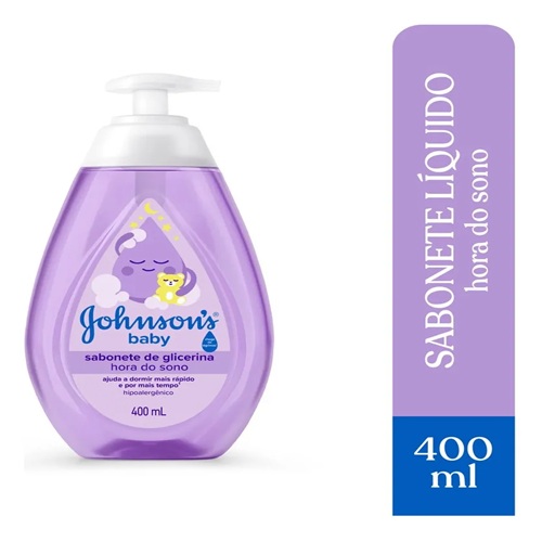 Sabonete Líquido Relaxante Johnson's Baby Hora Do Sono 400ml