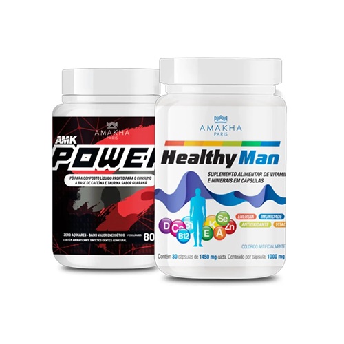 Kit Saúde do Homem (AMK Power + Healthy Man)