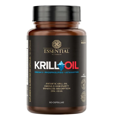 Krill Oil 60 Cápsulas - Essential Nutrition Natural