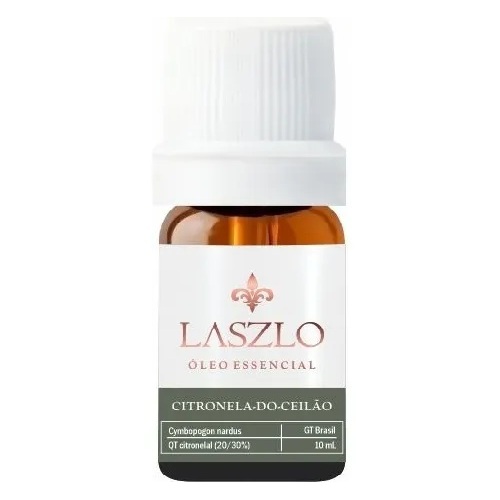Repelente De Insetos Citronela Óleo Essencial Laszlo