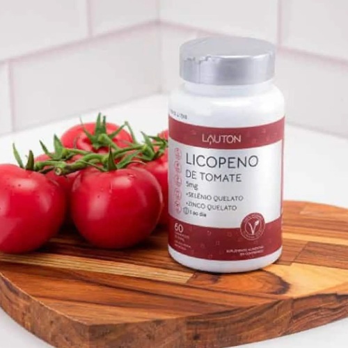 Potente Licopeno De Tomate 60 Cápsulas Antioxidante Natural