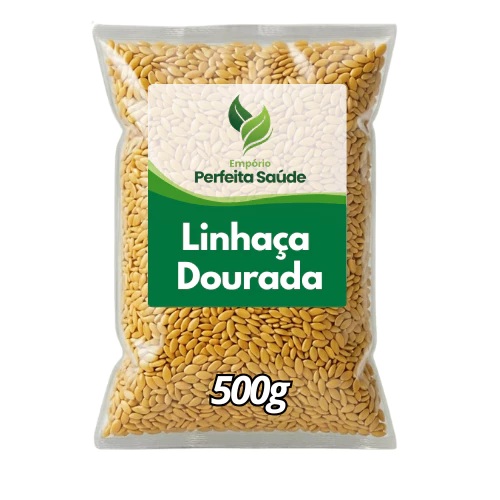 Linhaça Dourada 500g - Empório Perfeita Saúde