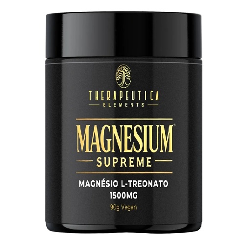 Magnésio L-treonato Supreme 1500mg Vegan
