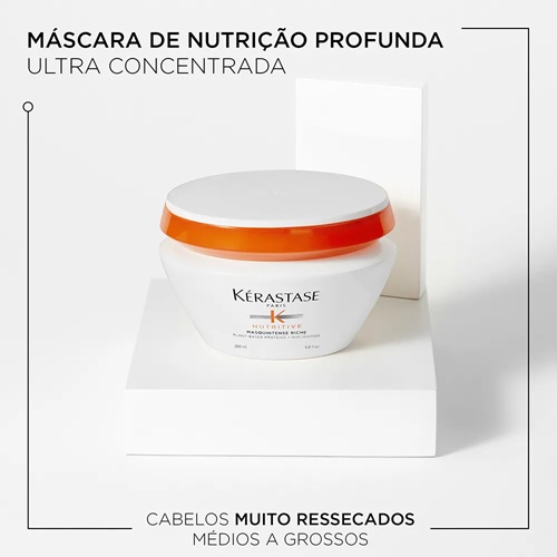 Máscara Kérastase Nutritive Masquintense Riche 200ml