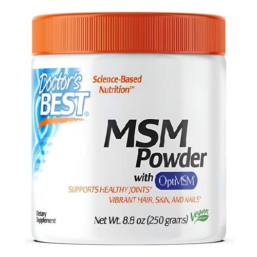 Suplemento MSM em Pó 250g Doctor's Best