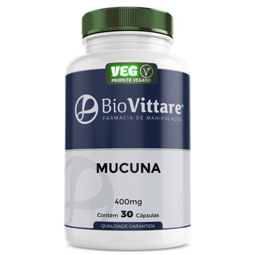 Mucuna Vegana 400mg (30 Cápsulas)