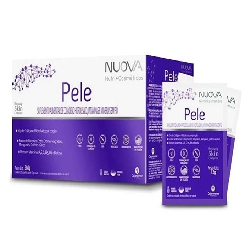 Nuova Pele Colágeno Hidrolisado Catarinense Abacaxi