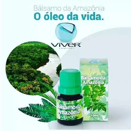 Kit C/2 Óleo Essencial Balsamo Amazônia Copaíba 10 Ml Viver