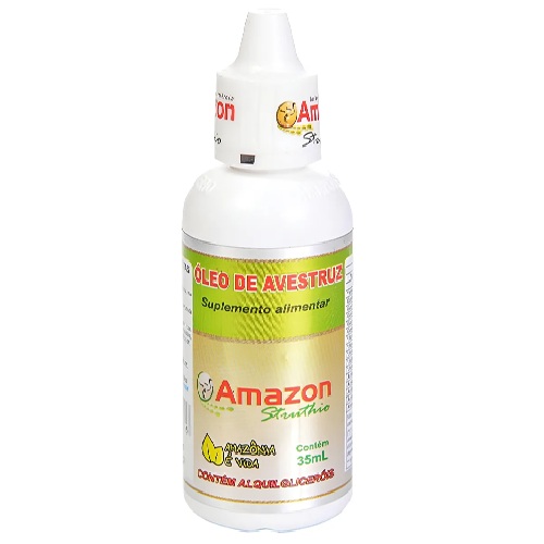 Oleo De Avestruzes Amazon Struthio Gotas