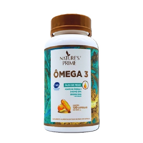 Ômega 3 - 120 Cápsulas - Nature's Prime
