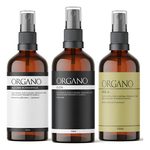Kit Das Estrelas Up Organo - Ojon, Alecrim E Amla - 100ml