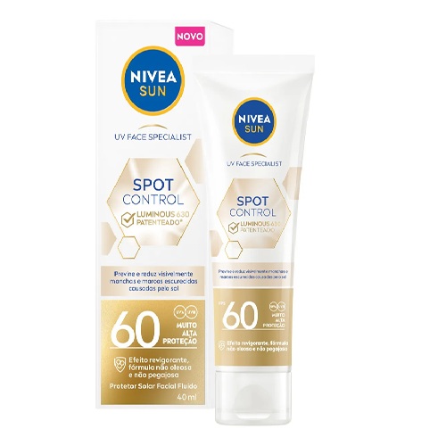 Nivea Sunp Protetor Solar Facial 630 FPS 60 40ml