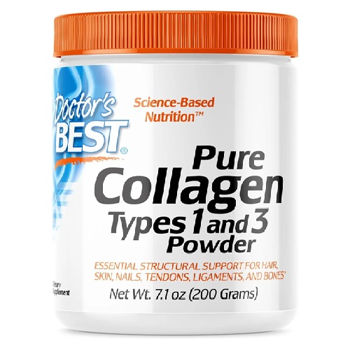 Doctor's Best Colágeno Collagen Tipo 1 & 3 Pó 200g Importado
