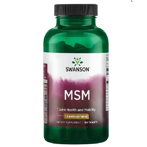 Msm Cartilagem, colágeno, tendões 1500 mg/120 comprimidos Swanson