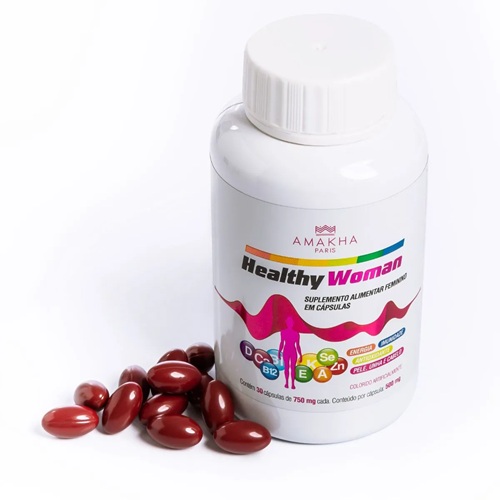 Suplemento Alimentar e Vitamina Healthy Woman (30 Cápsulas)