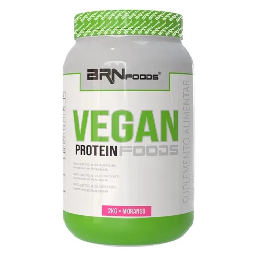 Proteína Vegana em Pó BRN Foods Para o Crescimento Muscular