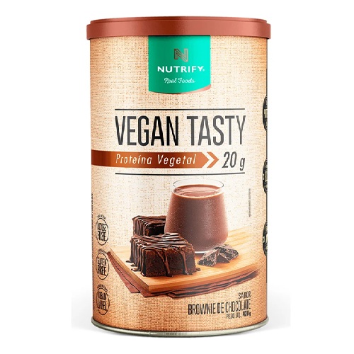 Proteína Vegetal Vegan Tasty Chocolate 420g