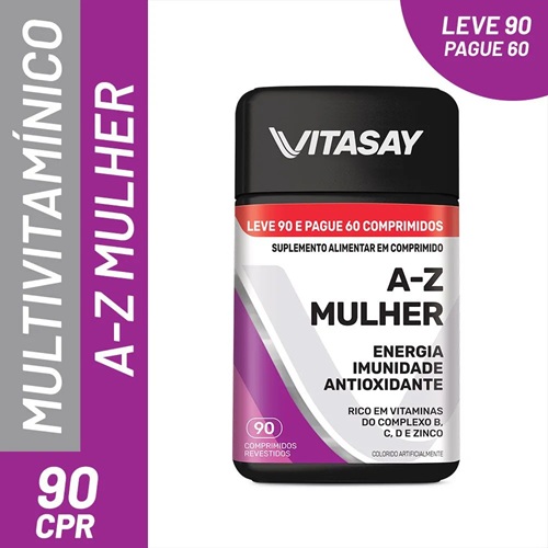 Vitasay A-Z Mulher (90 Comprimidos)