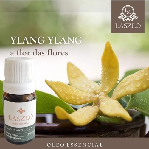 Oleo Essencial Ylang Ylang Completo 100% Puro Laszlo